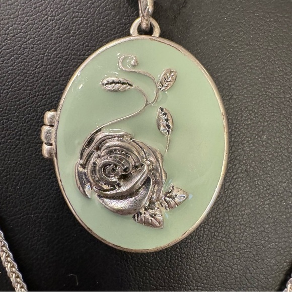 ⚜️ Set of 2 Lucky Brand Necklaces – Cameo Pendant & Reversible Opal Tassel ⚜️ - Picture 3 of 9